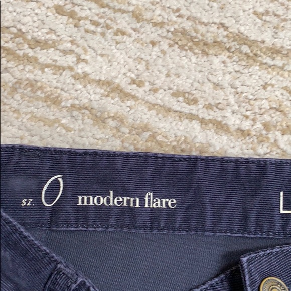 Ann Taylor Loft modern flare corduroy Pants - Picture 7 of 8